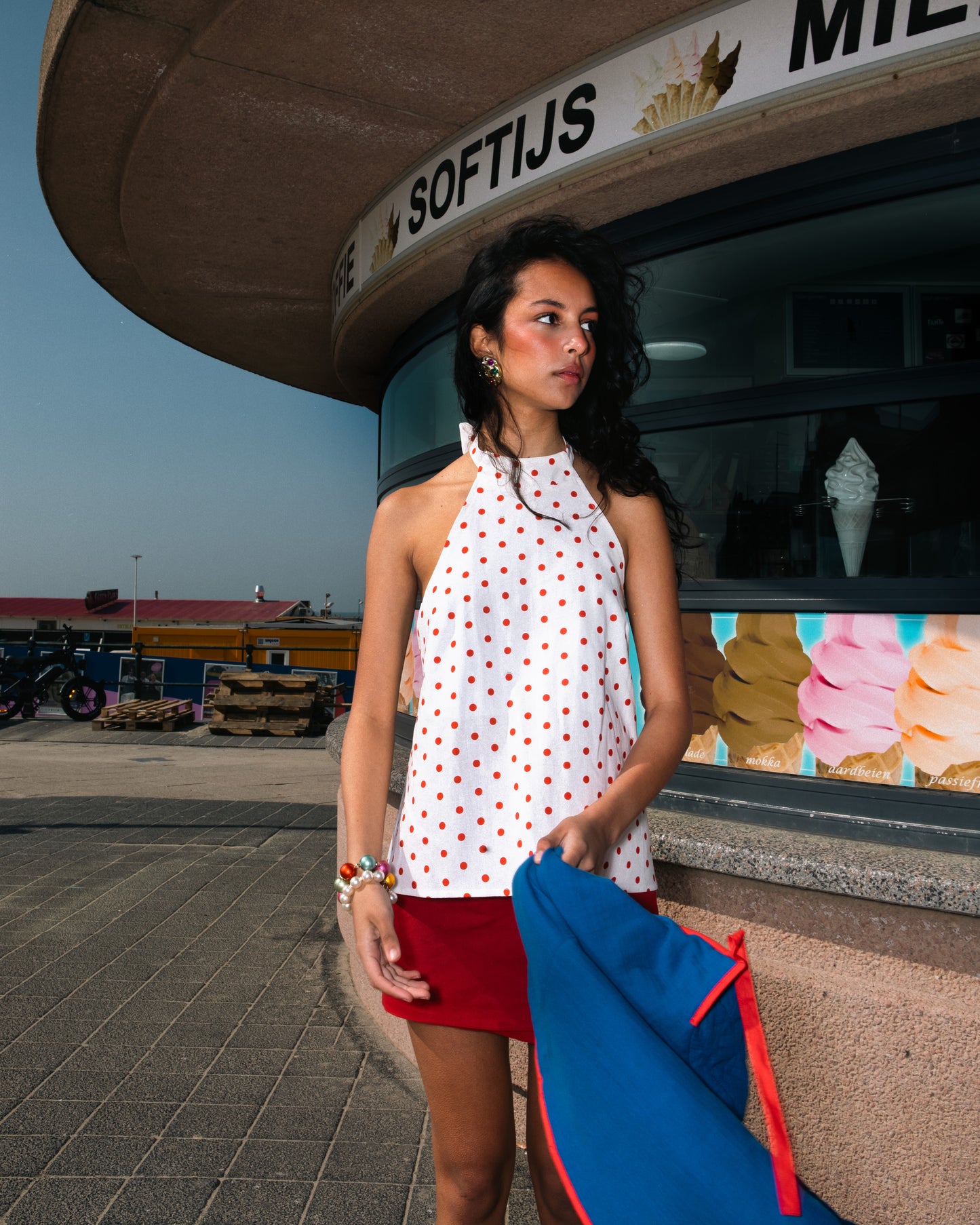 Bringing sexy back top polkadots