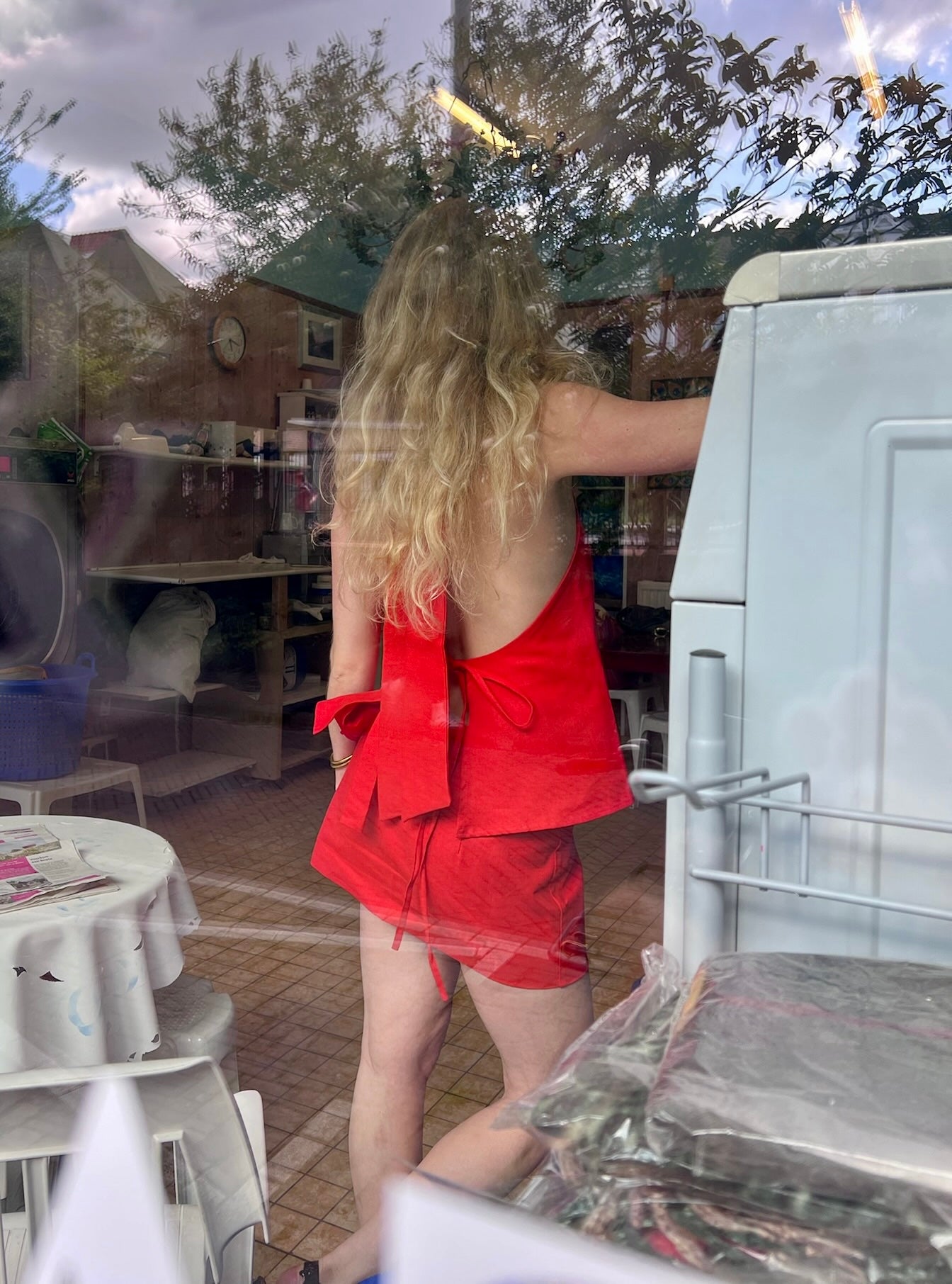 Bringing sexy back top red