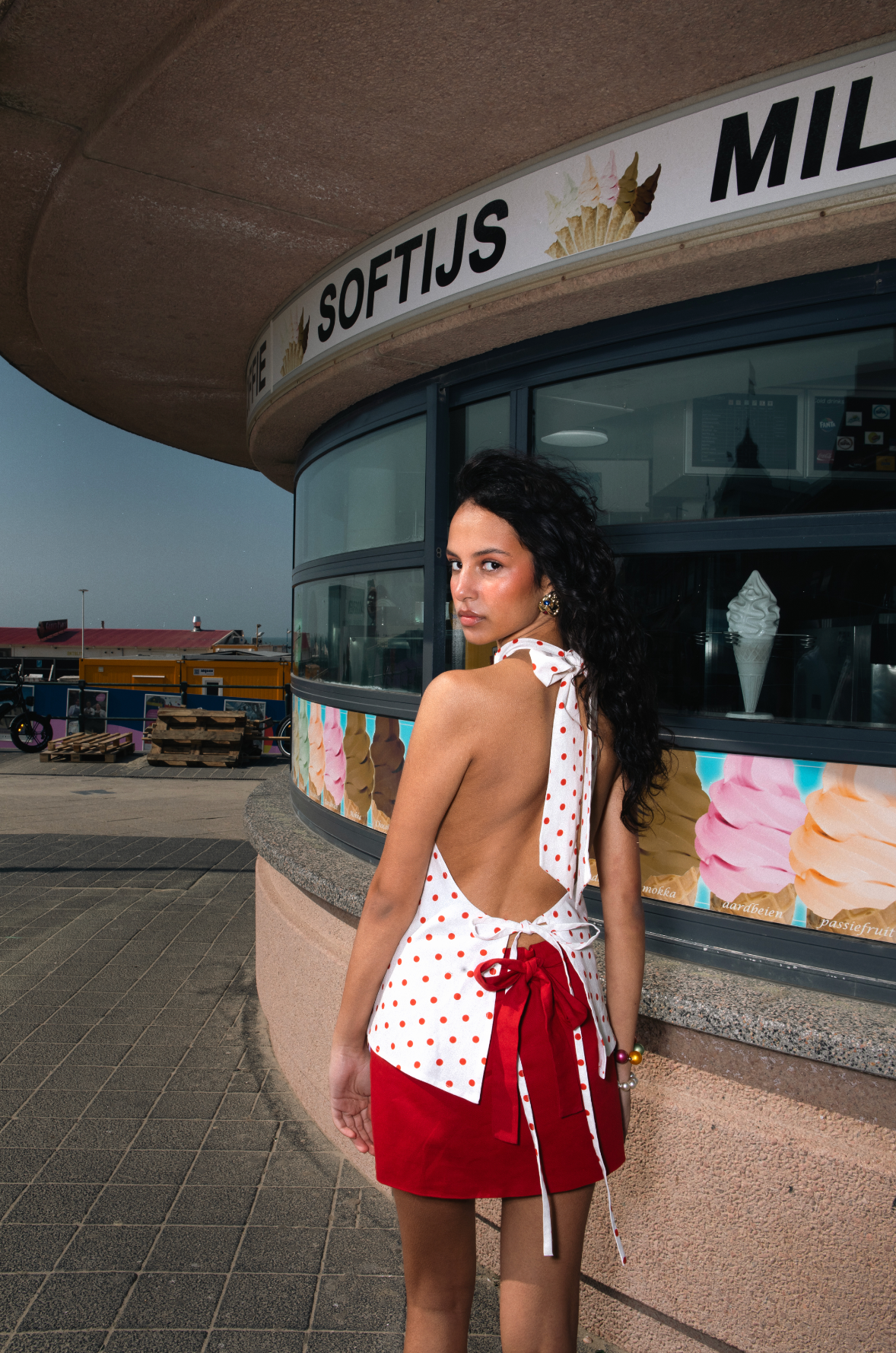 Bringing sexy back top polkadots