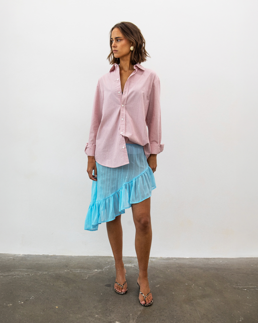 The borrowed shirt - pink