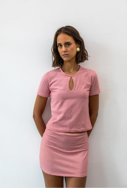 Baby tee - striped