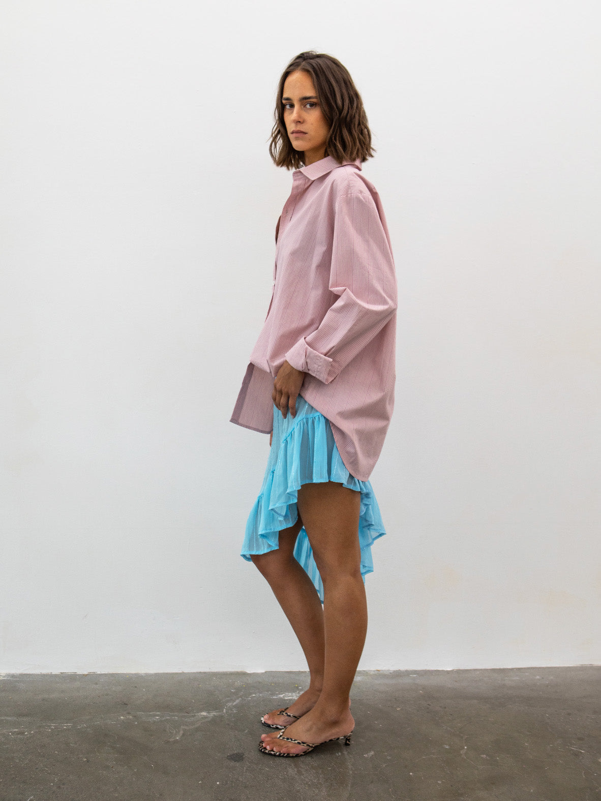 The borrowed shirt - pink