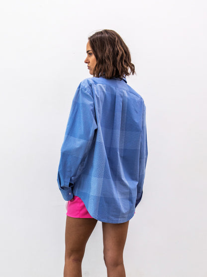 The borrowed shirt - blue